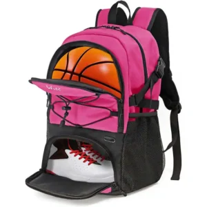 Basketball Soccer Backpack Bag With Large Shoe and Ball Compartment, Soccer Backpack, Volleyball Sport Backpack Bag