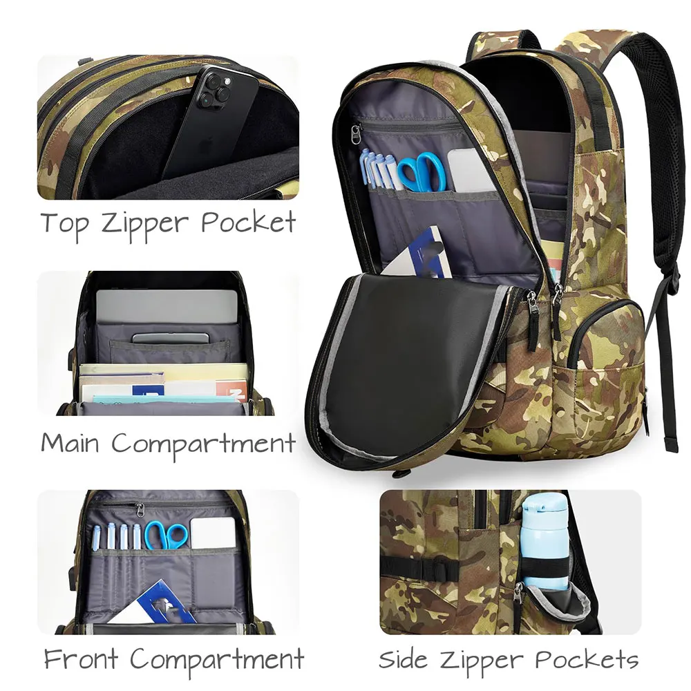 Sports Basketball Backpack Volleyball Football Gym Backpack with Shoe & Ball Compartment Soccer Ball Bag Hot Sale - Image 3