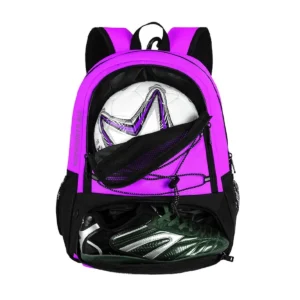 Custom Sports Backpack with Ball Compartment All Sports Bag Gym for Basketball Football Volleyball Soccer Backpack & Bags