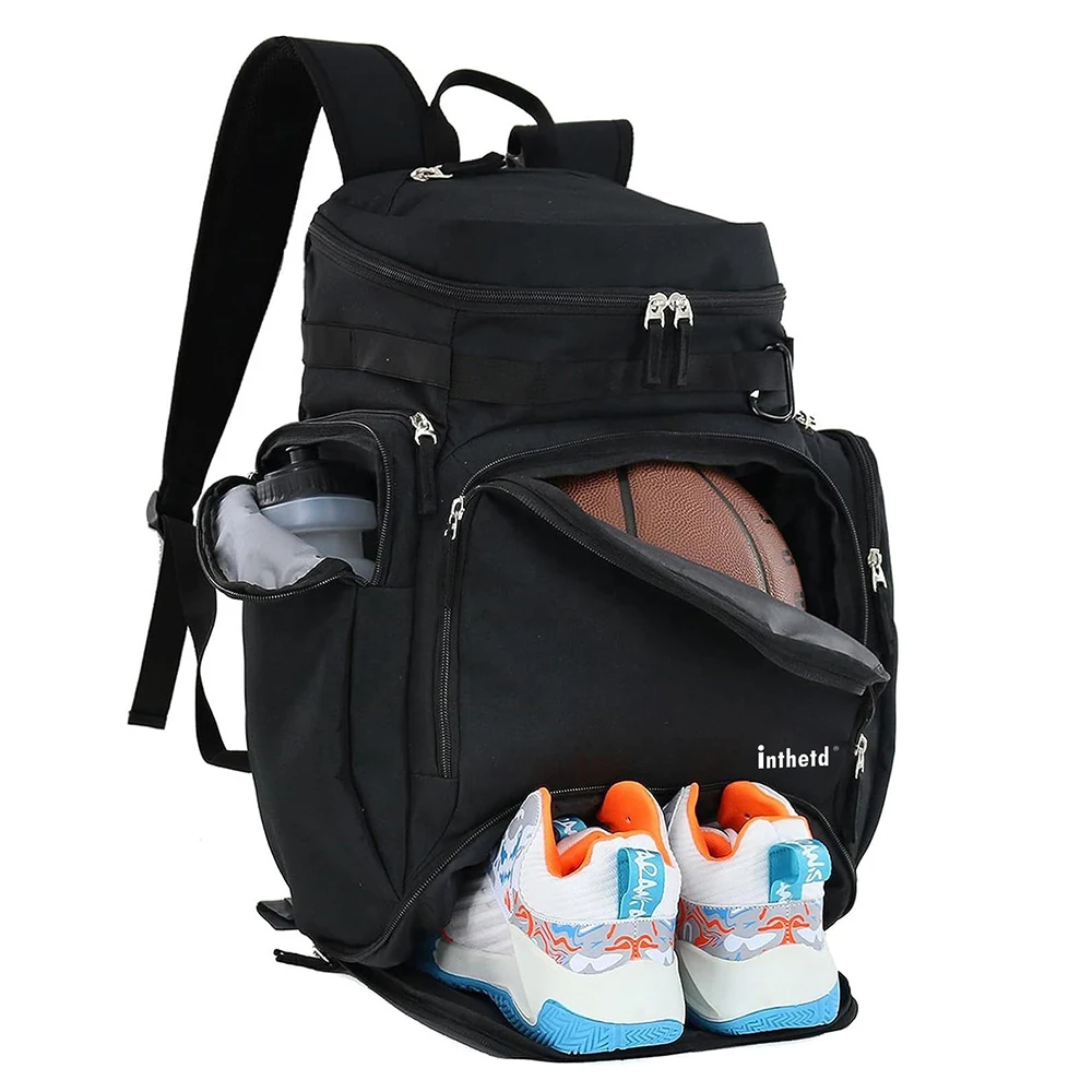 Sports Basketball Volleyball Bag Backpack Custom Soccer Football Backpack With Ball Holder Compartment Custom Logo - Image 5
