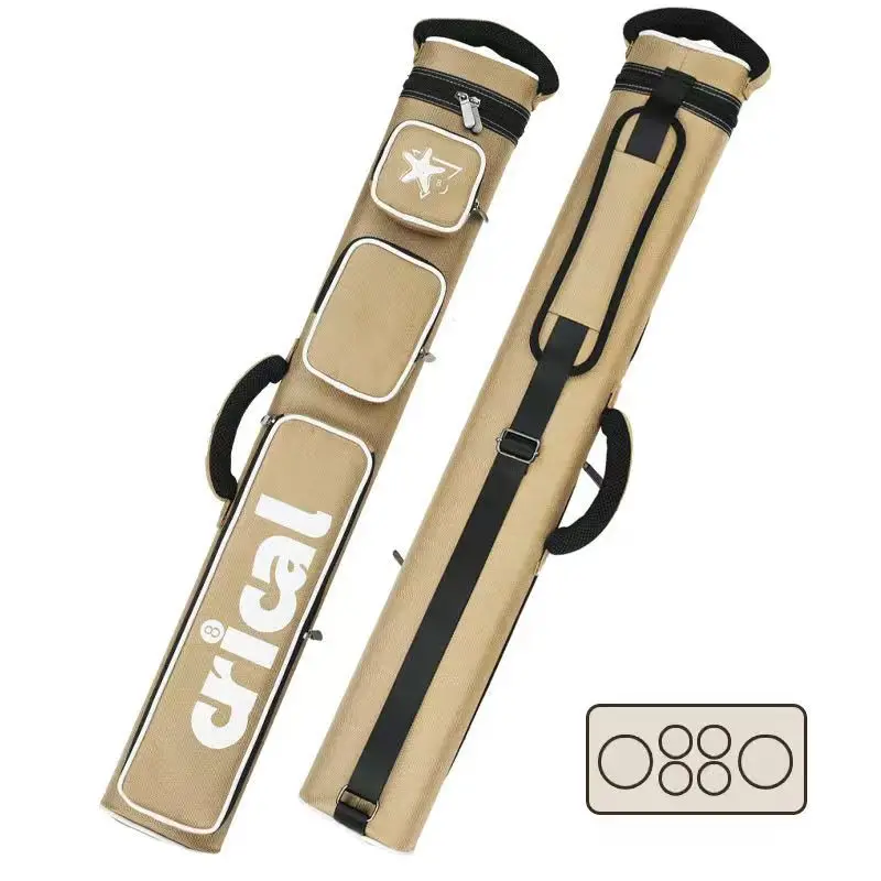 Wholesale 1/2 Split Large Capacity 6 Hole Pool Cue Bag High Quality - Image 3