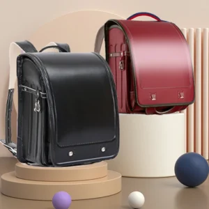 GPS Positioning School Bag Durable PU School Backpack Large Capacity Waterproof Student Backpack