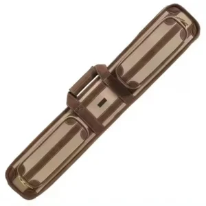 Vintage 4x8 Pool Stick Bag Soft Leather Carrying Case for 4 Butts 8 Shafts Billiard Cue Accessories