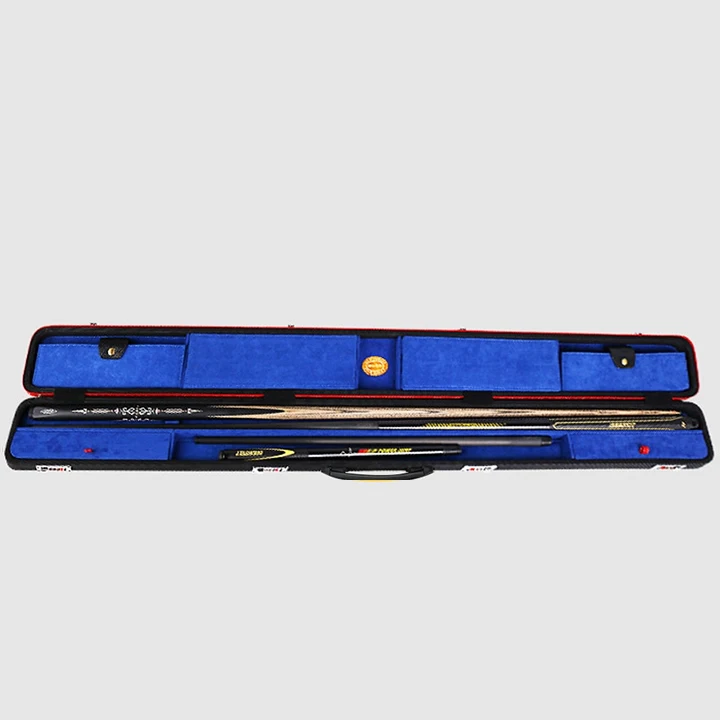 JF Jflowers Snooker Cue Case Nylon Fabric Wooden Box Hard Cue Cases Pool Cue Unexpectedly Large Capacity Hard Case - Image 3