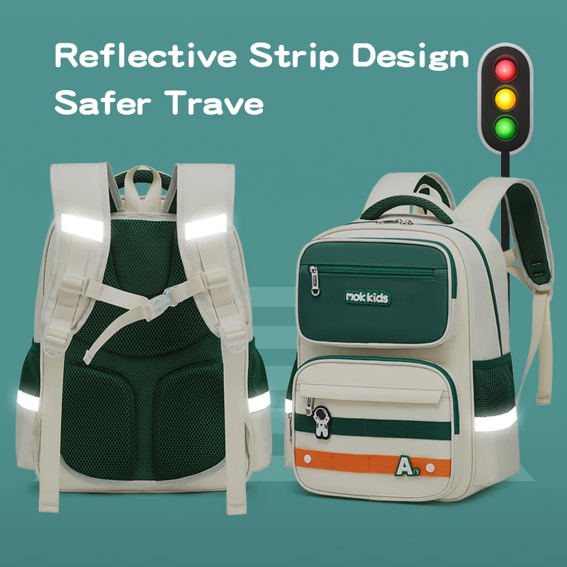 Hot Sale Fashion Waterproof Kids Backpack Polyester School Bag 3 in 1 Student Backpack Set - Image 4