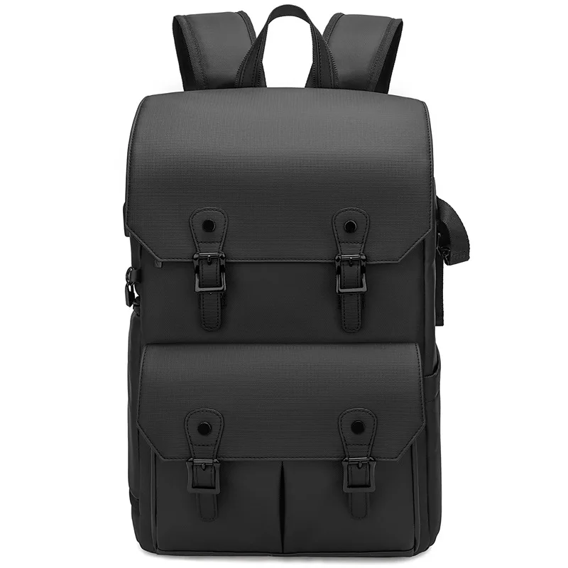 SLR Double Shoulder Photography Backpack Large Capacity Waterproof Anti-theft Outdoor Film Camera Bag Zipper Portable EVA for - Image 5