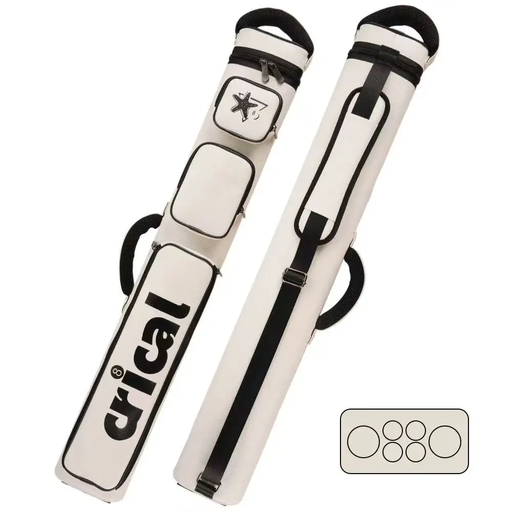 Wholesale 1/2 Split Large Capacity 6 Hole Pool Cue Bag High Quality - Image 4
