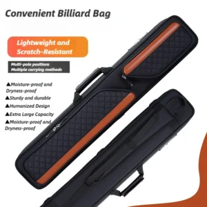 High Quality, Large Capacity Waterproof Wear-resistantand Scratch Resistant Fashionable Billiard Cue Bag