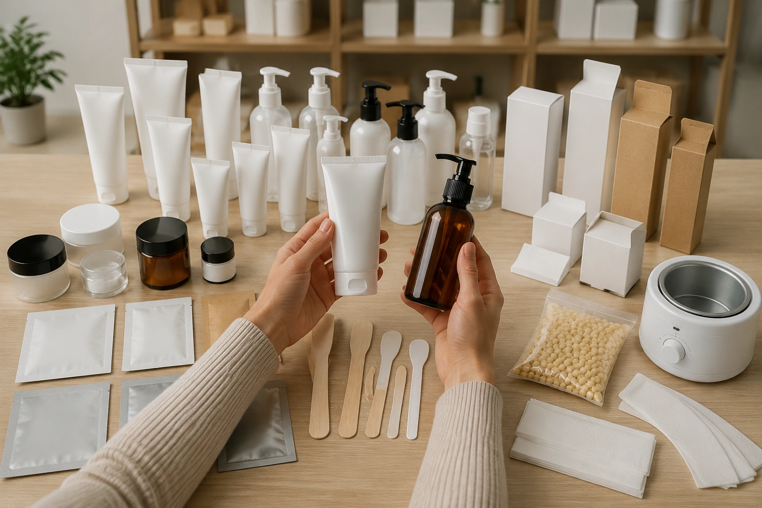 Choose packaging for private label products